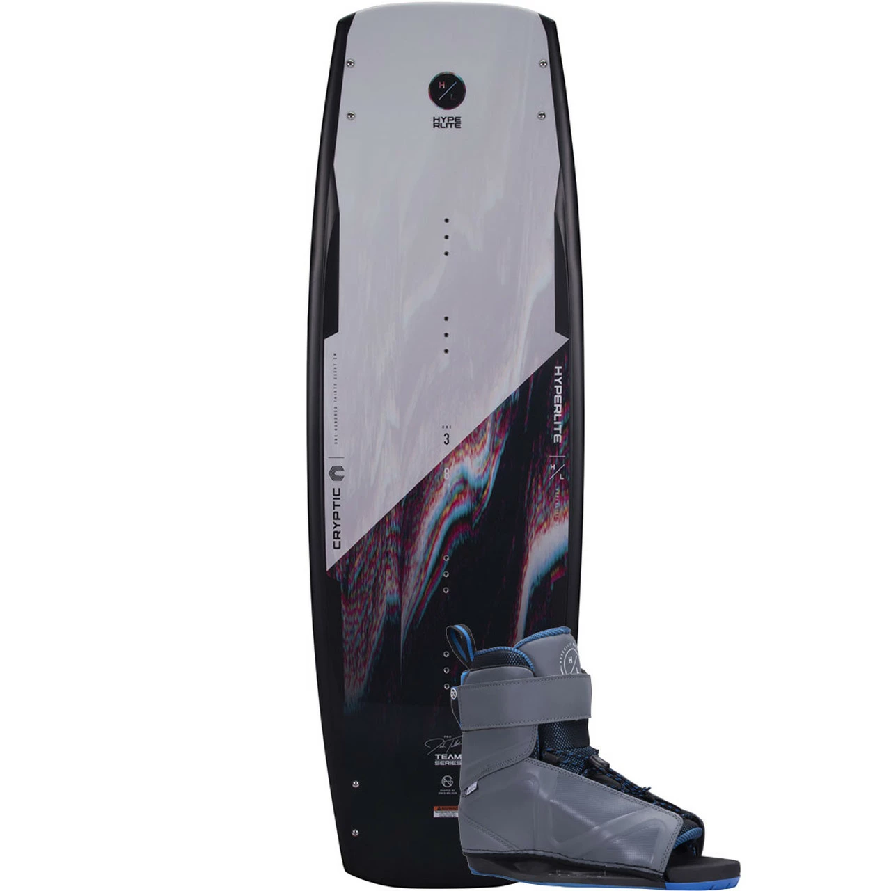 Hyperlite Cryptic Wakeboard Package W/ Session - 2022 3 Hyperlite Cryptic Wakeboard Package W/ Session - 2022