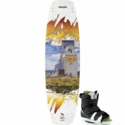 Slingshot Solo Wakeboard Package W/ Option Boots - 2023