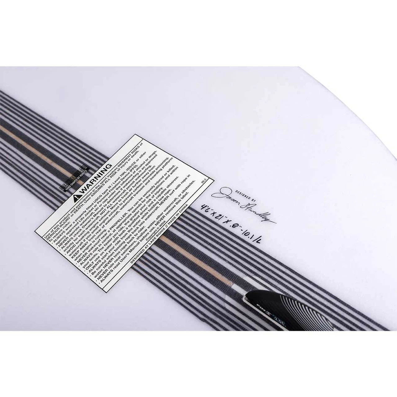 Ronix Flyweight Pro Skimmer Wakesurf Board - 2023 10 Ronix Flyweight Pro Skimmer Wakesurf Board - 2023 - Image 8