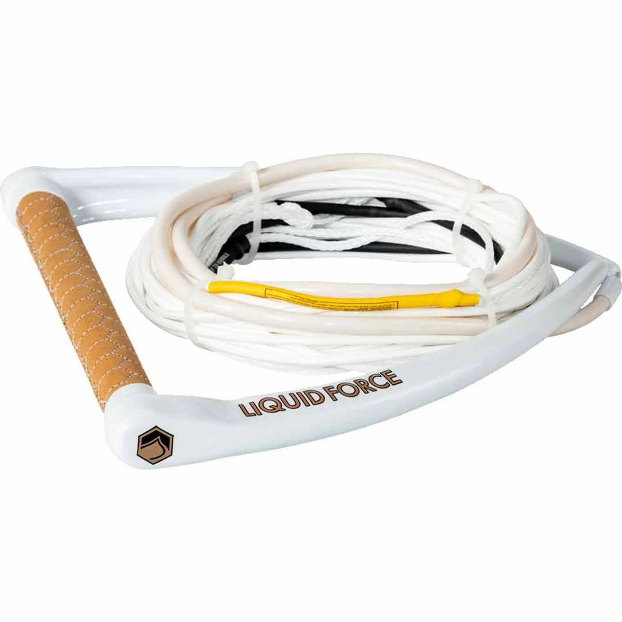 Liquid Force Apex W/ Vision Wakeboard Rope & Handle Package - White/Tan 3 Liquid Force Apex W/ Vision Wakeboard Rope & Handle Package - White/Tan