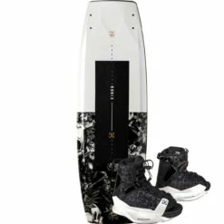 Ronix Quarter 'Til Midnight Wakeboard Package W/ Halo Boots - 2023