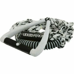 Liquid Force Wakesurf Handle Ultra Suede White