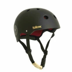Follow Pro Wakeboard Helmet - Black/Maroon