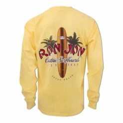 Ron Jon New Longboard Long Sleeve Tee -Ron Jon Surf Shop Sales d800x800 10030859012D gold ron jon new longboard long sleeve tee back