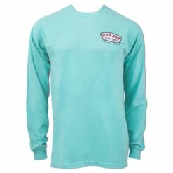 Ron Jon New Longboard Long Sleeve Tee -Ron Jon Surf Shop Sales d800x800 10030859077 sea foam ron jon new longboard long sleeve tee front