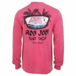 Ron Jon Flamingos Long Sleeve Tee