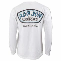 Ron Jon Custom Surfboards Long-Sleeve Tee 11 Ron Jon Custom Surfboards Long-Sleeve Tee -Ron Jon Surf Shop Sales d800x800 10031639001 white ron jon custom surfboards long sleeve tee cocoa beach back