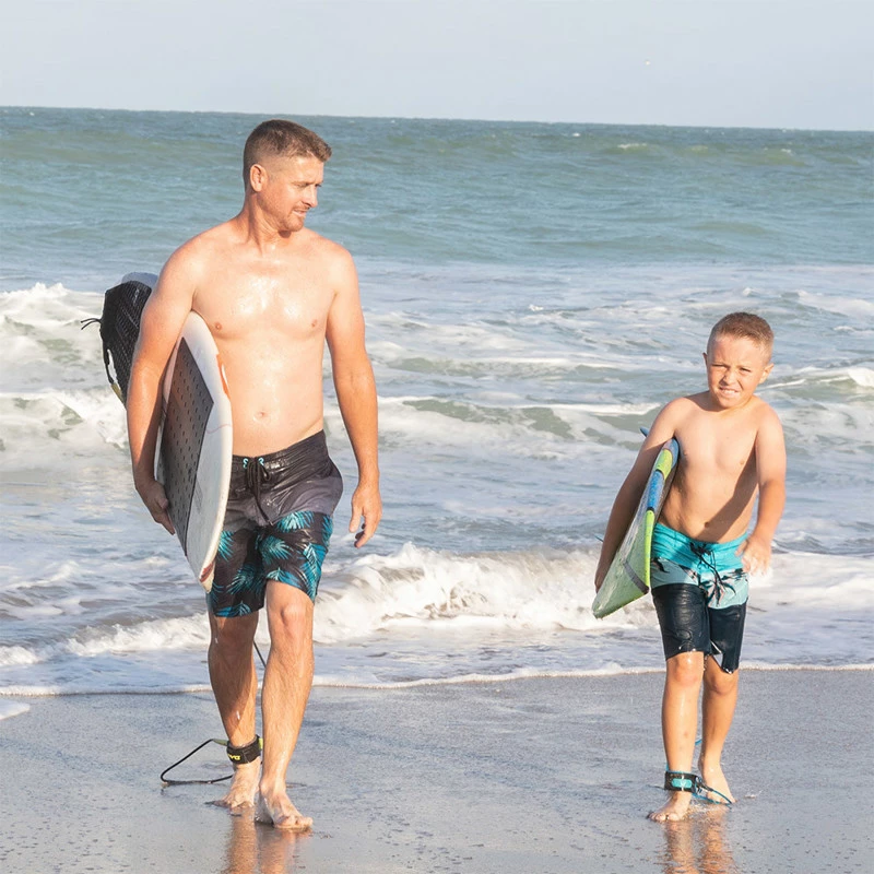 Ron Jon Charcoal Palmed Boardshort 5 Ron Jon Charcoal Palmed Boardshort - Image 3