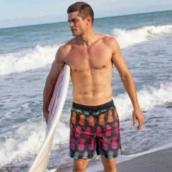 Ron Jon Grey Pineapple Suprise Volley 11 Ron Jon Grey Pineapple Suprise Volley -Ron Jon Surf Shop Sales d800x800 10120436091 ron jon grey pineapple suprise volley life style 3