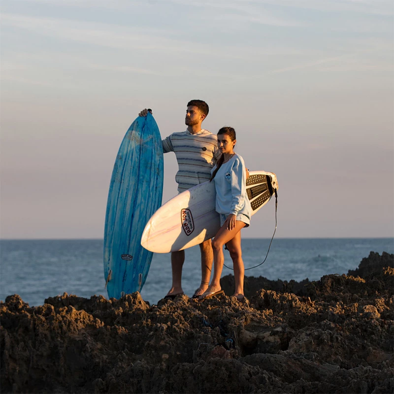 Ron Jon Sea Foam Stripe Baja Hoodie 4 Ron Jon Sea Foam Stripe Baja Hoodie - Image 2