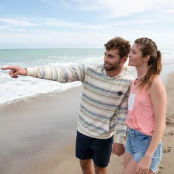 Ron Jon Sea Foam Stripe Baja Hoodie 8 Ron Jon Sea Foam Stripe Baja Hoodie -Ron Jon Surf Shop Sales d800x800 10200451077 ron jon sea foam stripe baja hoodie life style 2