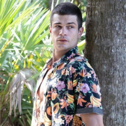 Ron Jon Papaya Party Black Shirt -Ron Jon Surf Shop Sales d800x800 10210283095 ron jon papaya party black shirt lifestyle 1