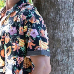 Ron Jon Papaya Party Black Shirt -Ron Jon Surf Shop Sales d800x800 10210283095 ron jon papaya party black shirt lifestyle 3