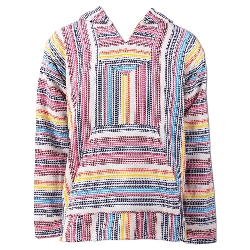 Ron Jon Cotton Blend Pinstripe Baja Pullover 3 Ron Jon Cotton Blend Pinstripe Baja Pullover