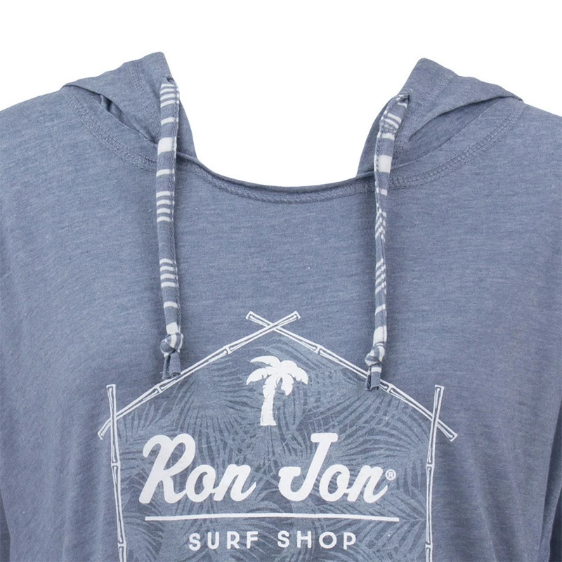 Ron Jon Ladies Serenity Long Sleeve Tee Hoodie 5 Ron Jon Ladies Serenity Long Sleeve Tee Hoodie - Image 3