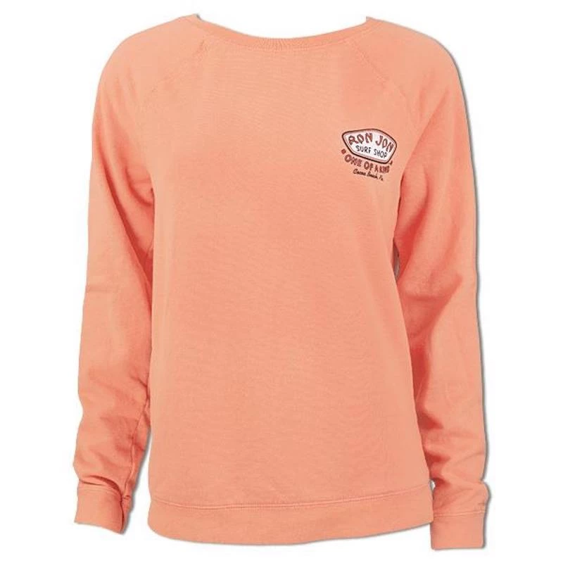 Ron Jon Ladies Classic Badge Crew Neck Pullover 4 Ron Jon Ladies Classic Badge Crew Neck Pullover - Image 2