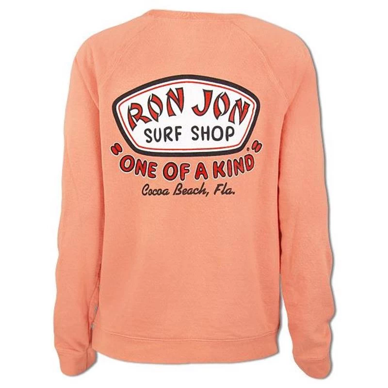 Ron Jon Ladies Classic Badge Crew Neck Pullover 3 Ron Jon Ladies Classic Badge Crew Neck Pullover