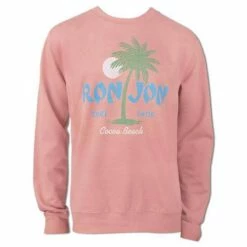 Ron Jon Palm And Moon Crew Neck Pullover -Ron Jon Surf Shop Sales d800x800 10400618054D rose ron jon 2x palm and moon crew neck pullover front
