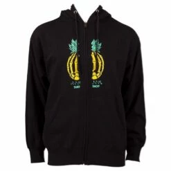 Ron Jon Pineapple Graphic Zip Hoodie