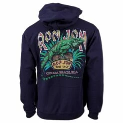 Ron Jon Iguana Pullover Hoodie 7 Ron Jon Iguana Pullover Hoodie -Ron Jon Surf Shop Sales d800x800 10420897086 navy ron jon iguana hoodie back