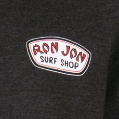 Ron Jon Kids Just A Badge Fleece Pullover Hoodie -Ron Jon Surf Shop Sales d800x800 10460266059 smoke ron jon kids just a badge fleece pullover hoodie front graphic