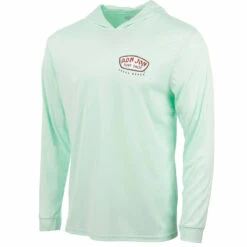 Ron Jon New Longboard UPF Long Sleeve Hooded Sun Shirt 9 Ron Jon New Longboard UPF Long Sleeve Hooded Sun Shirt -Ron Jon Surf Shop Sales d800x800 10480411070 mint ron jon new long board upf long sleeve hooded sun shirt angled