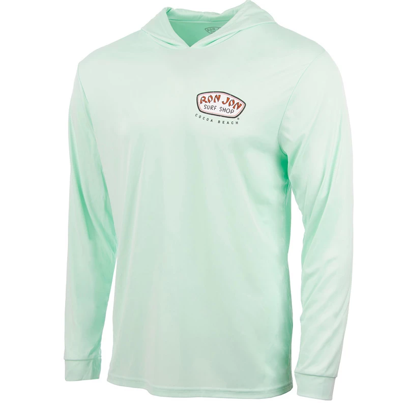 Ron Jon New Longboard UPF Long Sleeve Hooded Sun Shirt 5 Ron Jon New Longboard UPF Long Sleeve Hooded Sun Shirt - Image 3