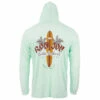 Ron Jon New Longboard UPF Long Sleeve Hooded Sun Shirt -Ron Jon Surf Shop Sales d800x800 10480411070 mint ron jon new long board upf long sleeve hooded sun shirt back