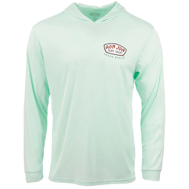Ron Jon New Longboard UPF Long Sleeve Hooded Sun Shirt 6 Ron Jon New Longboard UPF Long Sleeve Hooded Sun Shirt - Image 4
