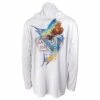 Ron Jon Sailfish Long Sleeve Hooded Sun Shirt -Ron Jon Surf Shop Sales d800x800 10480484001 white ron jon sailfish upf long sleeve hooded shirt back