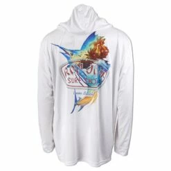 Ron Jon Sailfish Long Sleeve Hooded Sun Shirt