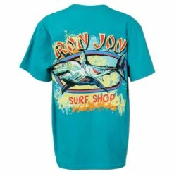 Ron Jon Kids Shark Badge Tee 11 Ron Jon Kids Shark Badge Tee -Ron Jon Surf Shop Sales d800x800 10500761082 aqua ron jon youth shark badge tee back