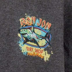 Ron Jon Kids Shark Badge Tee 9 Ron Jon Kids Shark Badge Tee -Ron Jon Surf Shop Sales d800x800 10500761313 dark grey heather ron jon kids shark badge tee front graphic