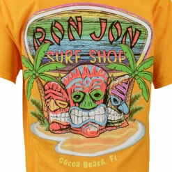 Ron Jon Youth Tiki Tropical Island Tee -Ron Jon Surf Shop Sales d800x800 10500762012 gold ron jon youth tiki tropical island tee back graphic