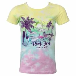 Ron Jon Kids Flamingo Friends Tee 7 Ron Jon Kids Flamingo Friends Tee -Ron Jon Surf Shop Sales d800x800 11570217104 tie dye ron jon kids flamingo friends tee