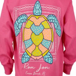 Ron Jon Kids Turtle Splash Long Sleeve Tee -Ron Jon Surf Shop Sales d800x800 11580046037 punch ron jon kids turtle splash long sleeve tee back graphic