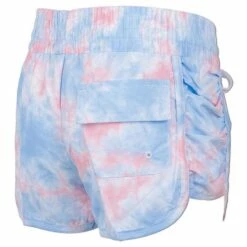 Ron Jon Kids Blue And Pink Tie-Dye Boardshort -Ron Jon Surf Shop Sales d800x800 11600026257 ron jon girls blue tie dye boardshort back