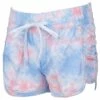Ron Jon Kids Blue And Pink Tie-Dye Boardshort -Ron Jon Surf Shop Sales d800x800 11600026257 ron jon girls blue tie dye boardshort front