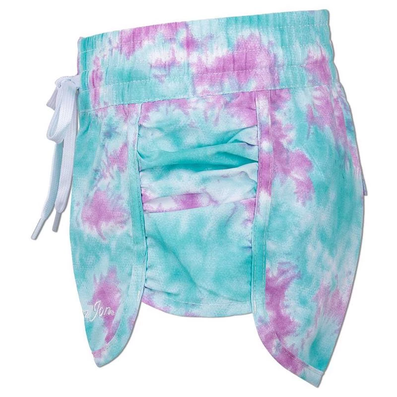 Ron Jon Kids Aqua And Purple Tie-Dye Boardshorts 4 Ron Jon Kids Aqua And Purple Tie-Dye Boardshorts - Image 2