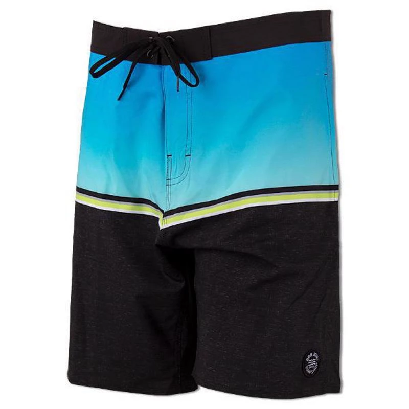 Ron Jon Kids Blue Fade Boardshort 4 Ron Jon Kids Blue Fade Boardshort - Image 2