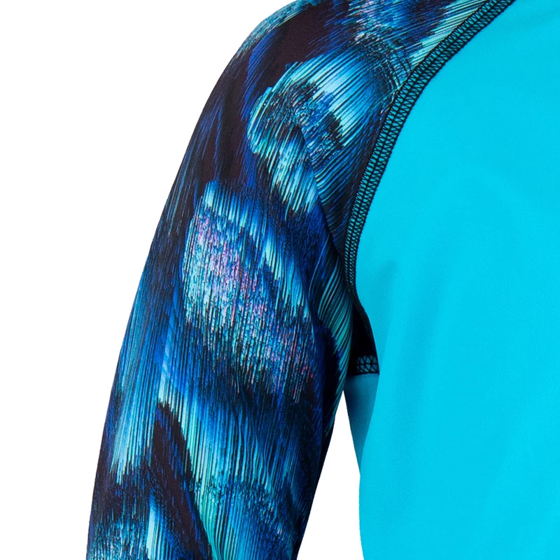 Ron Jon Kids Blue Long Sleeve Rash Guard 6 Ron Jon Kids Blue Long Sleeve Rash Guard - Image 4