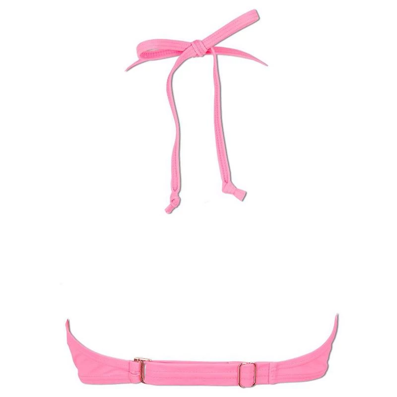 Ron Jon Juniors Pink Underwire Push-Up Bikini Top