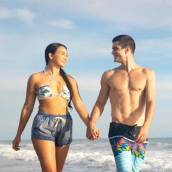 Ron Jon Juniors Quartz Geodes Ruched Tri Bikini Top -Ron Jon Surf Shop Sales d800x800 13210292101 ron jon juniors quartz geodes ruched tri bikini top lifestyle