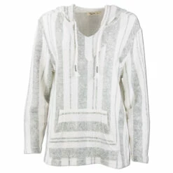 Ron Jon Juniors Striped Baja Pullover Hoodie -Ron Jon Surf Shop Sales d800x800 13300130070 mint ron jon juniors striped baja pullover hoodie front