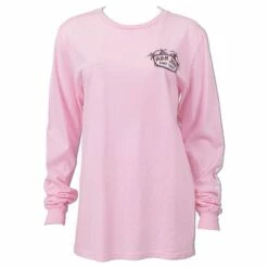 Ron Jon Junior Sunset Badge Long Sleeve Tee -Ron Jon Surf Shop Sales d800x800 13310417039 light pink ron jon junior sunset badge ls tee front