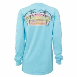 Ron Jon Junior Sunset Badge Long Sleeve Tee -Ron Jon Surf Shop Sales d800x800 13310417082D aqua ron jon junior sunset badge ls tee back