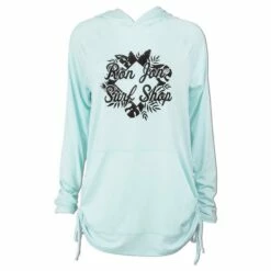 Ron Jon Juniors Tropical Cinch Hoodie Long-Sleeve Sun Shirt -Ron Jon Surf Shop Sales d800x800 13310453082 aqua ron jon juniors tropical cinch hoodie long sleeve sun shirt front