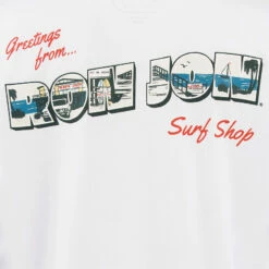 Ron Jon Juniors Greetings From Ron Jon Long Sleeve Tee -Ron Jon Surf Shop Sales d800x800 13310469001 white greetings from ron jon long sleeve tee graphic