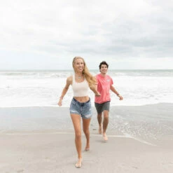 Ron Jon Juniors Hacci Crop Top -Ron Jon Surf Shop Sales d800x800 13320689002 off white ron jon juniors hacci crop tank lifestyle 2