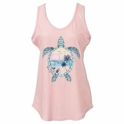 Ron Jon Junior Laced Back Tank -Ron Jon Surf Shop Sales d800x800 13320694031 coral ron jon juniors turtle lace back tank front